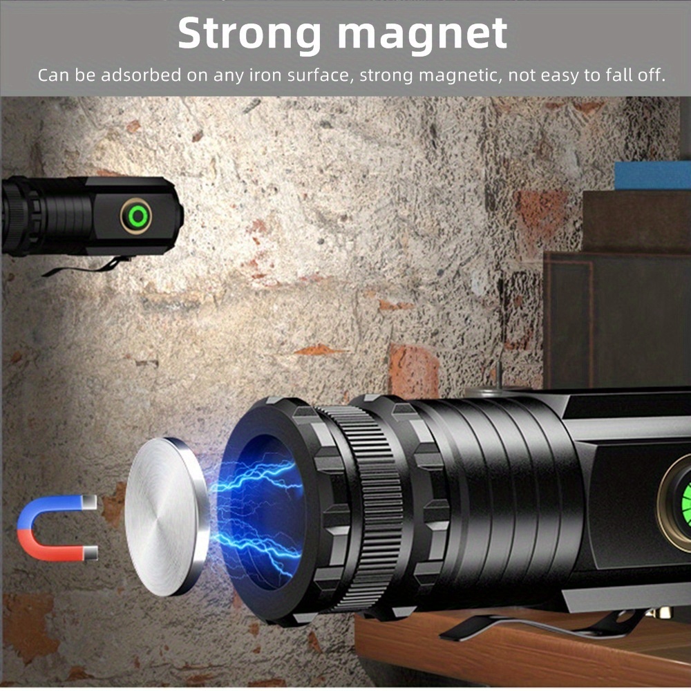 ET00333 Pila portatile Led a batteria ricaricabile ad alta luminosità