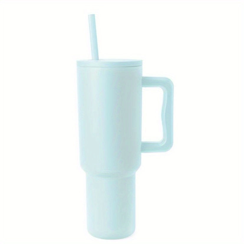 Solid Pale Light Blue Color Water Bottle