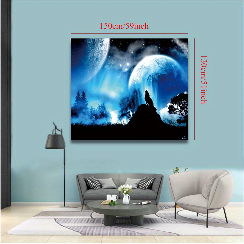 Constellation Wall Tapestry Nature Fabric Wall Decor Bedroom