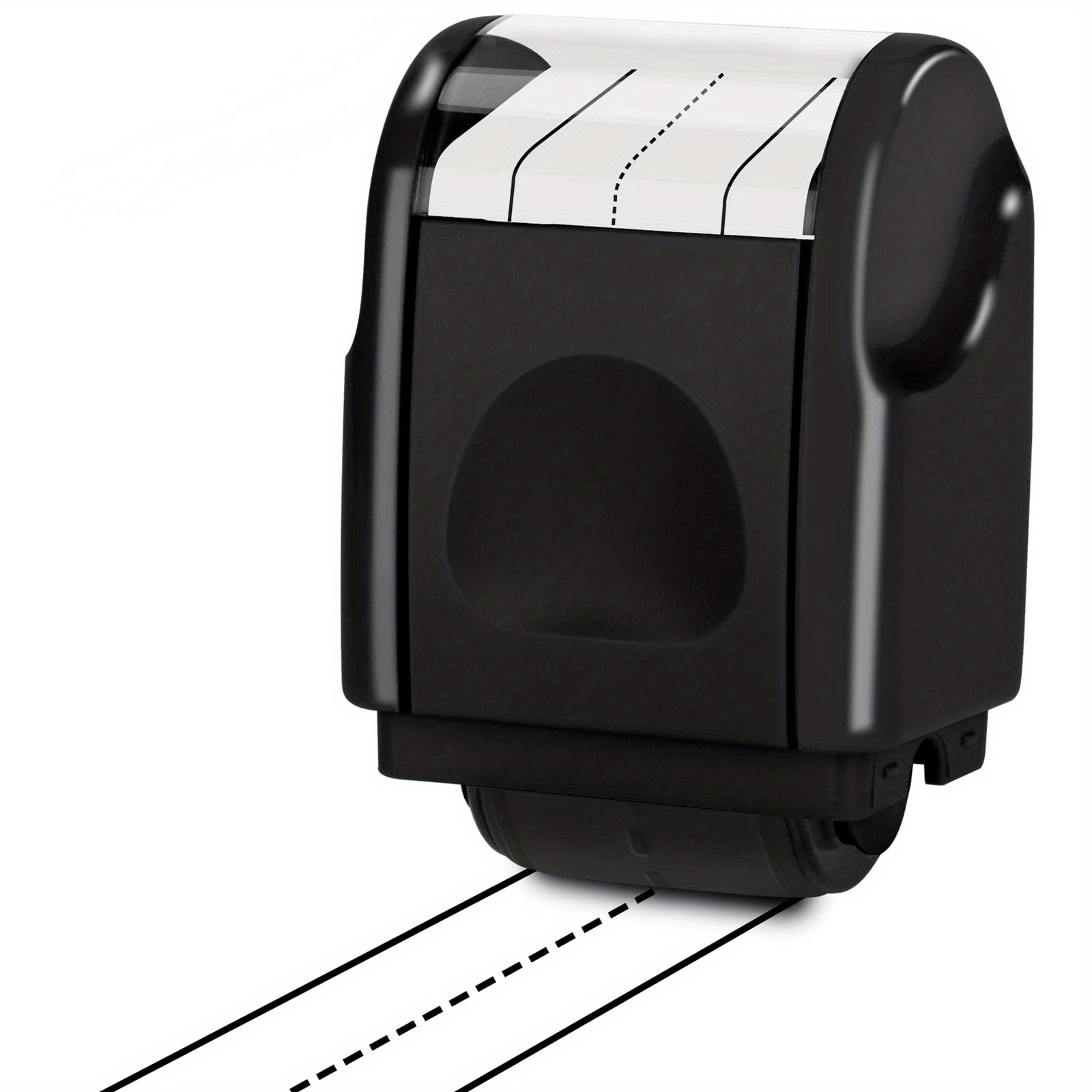 LegiLiner Self-Inking Teacher Stamp-Small Square Stamp Black