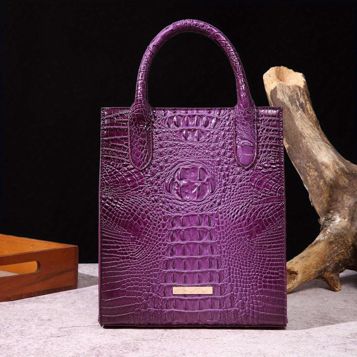 Brahmin Violet Tote Bags for Women
