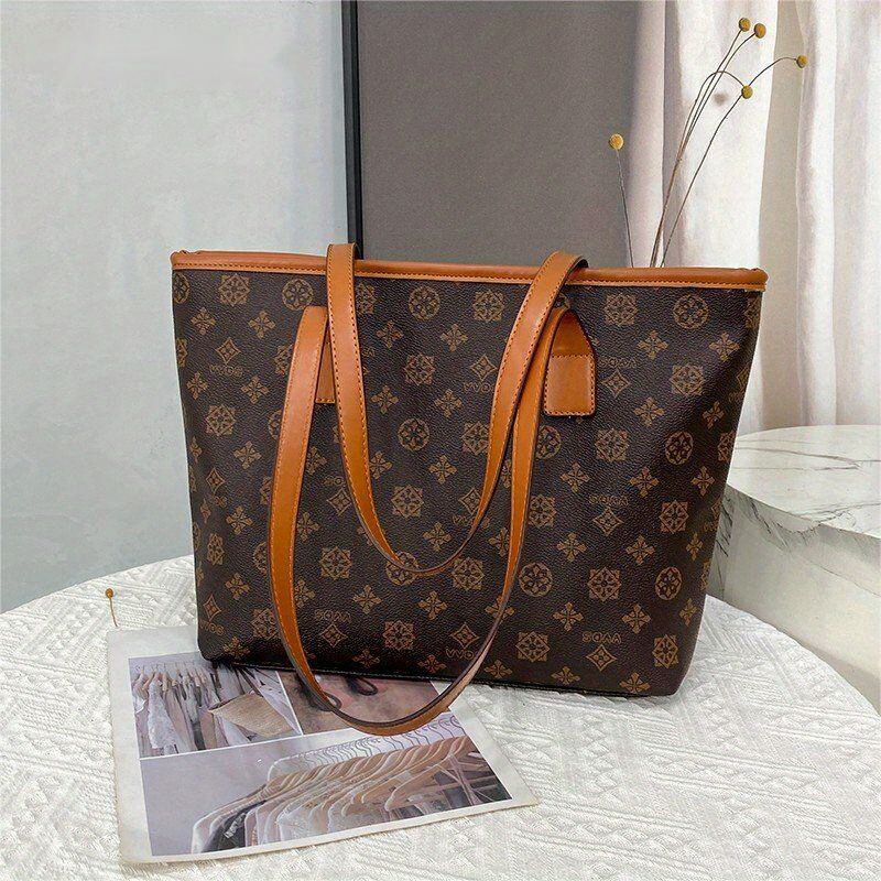 Luxury Brand Tote Bag Women Large Capacity Shopping Shoulder Bags