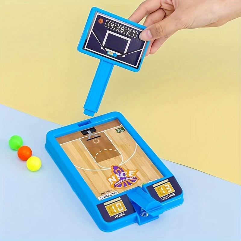 Rosixehird Mini Finger Basketball Jeu De Tir - Jeu De Basket-Ball De Table  en Plastique Jeux De Doigts - Fête d'anniversaire pour Enfantss Favorise