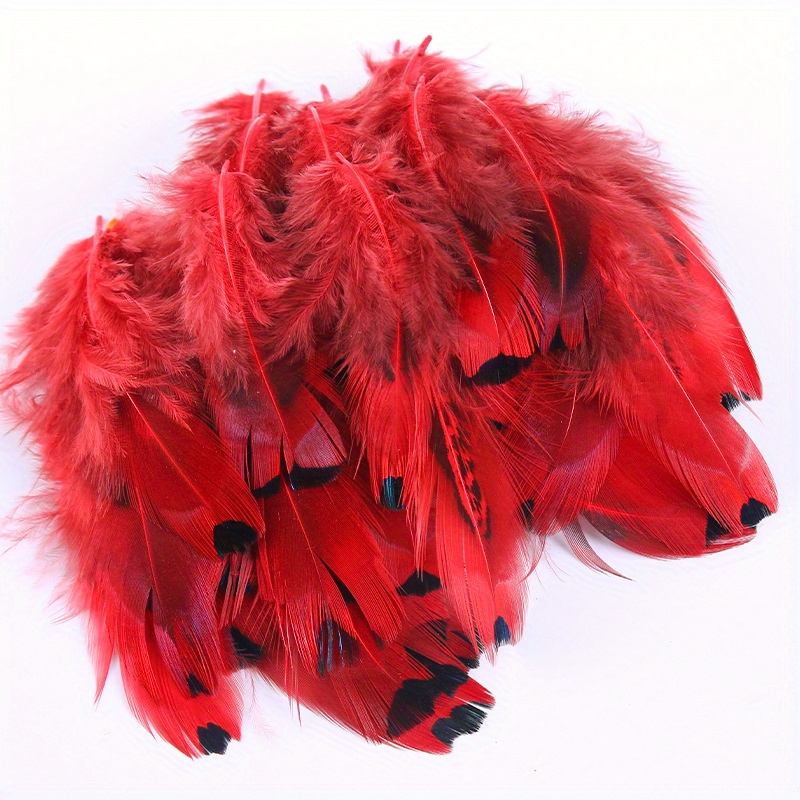 Natural Pheasant Feather Crafts Diy Carnival Accessories - Temu