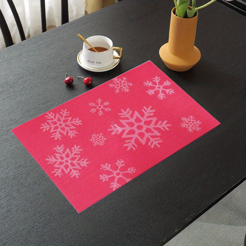 Heat Resistant Pvc Placemats Non slip Washable And Easy To - Temu