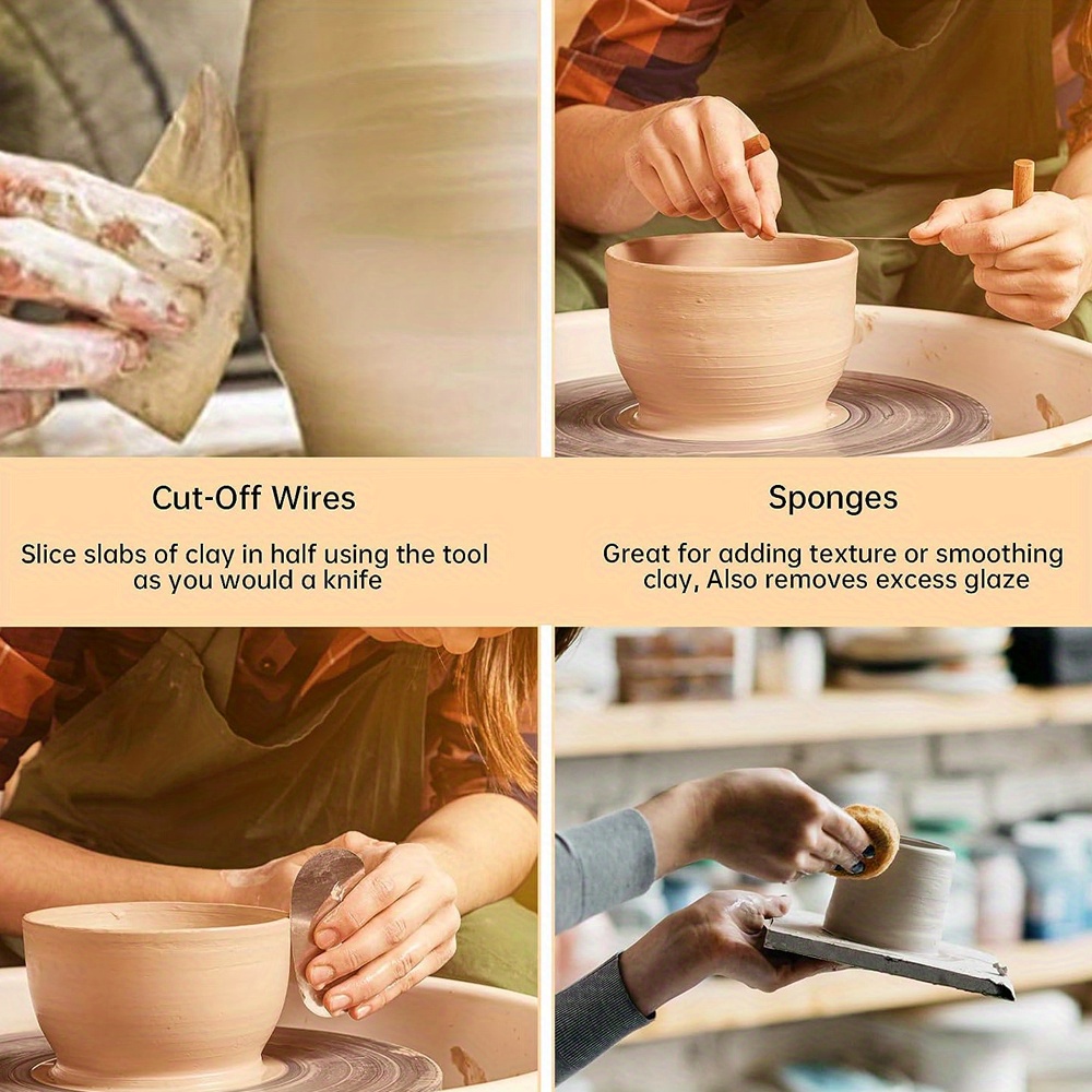 Clay Tools Kit Polymer Clay Tools pottery Tools Ceramics - Temu