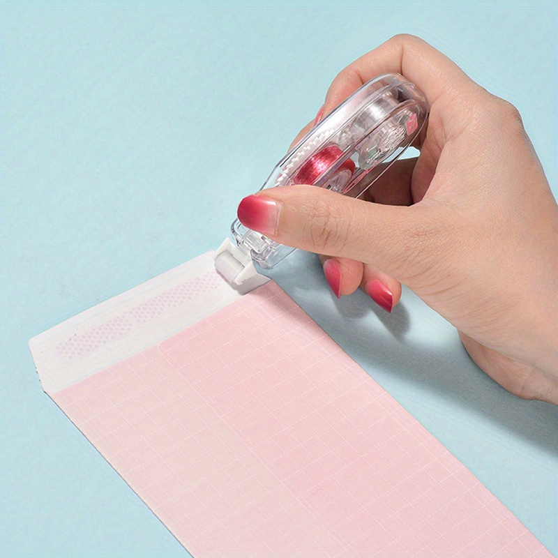 Simple Design Double Sided Tape Paper Craft Supplies School Temu