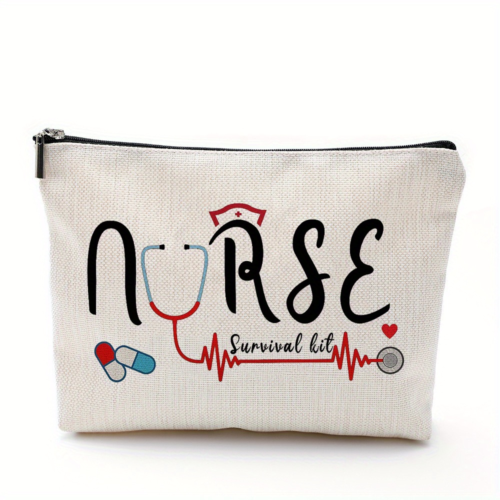 Nurse Makeup Bag Gift Emergency Room Nurse Zipper Bag Icu - Temu