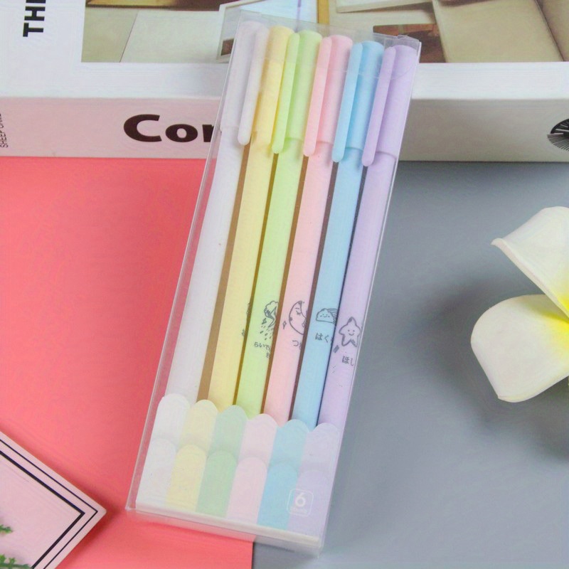creative morandi color gel pen boxed