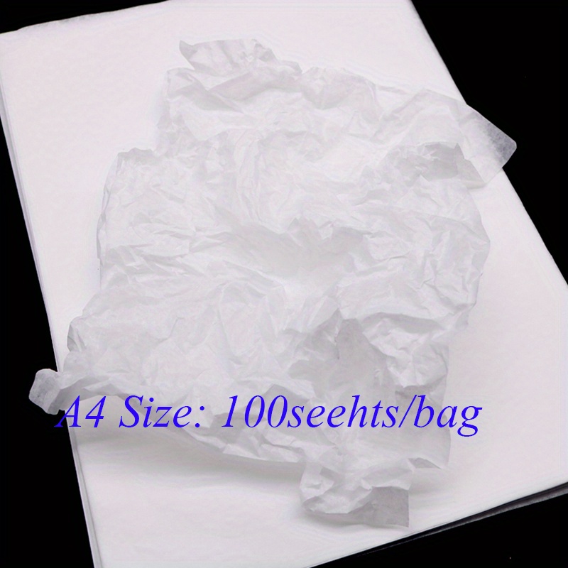 Plico Carta Velina Bianca Formato 100x140 cm 100 Fogli Bianchi