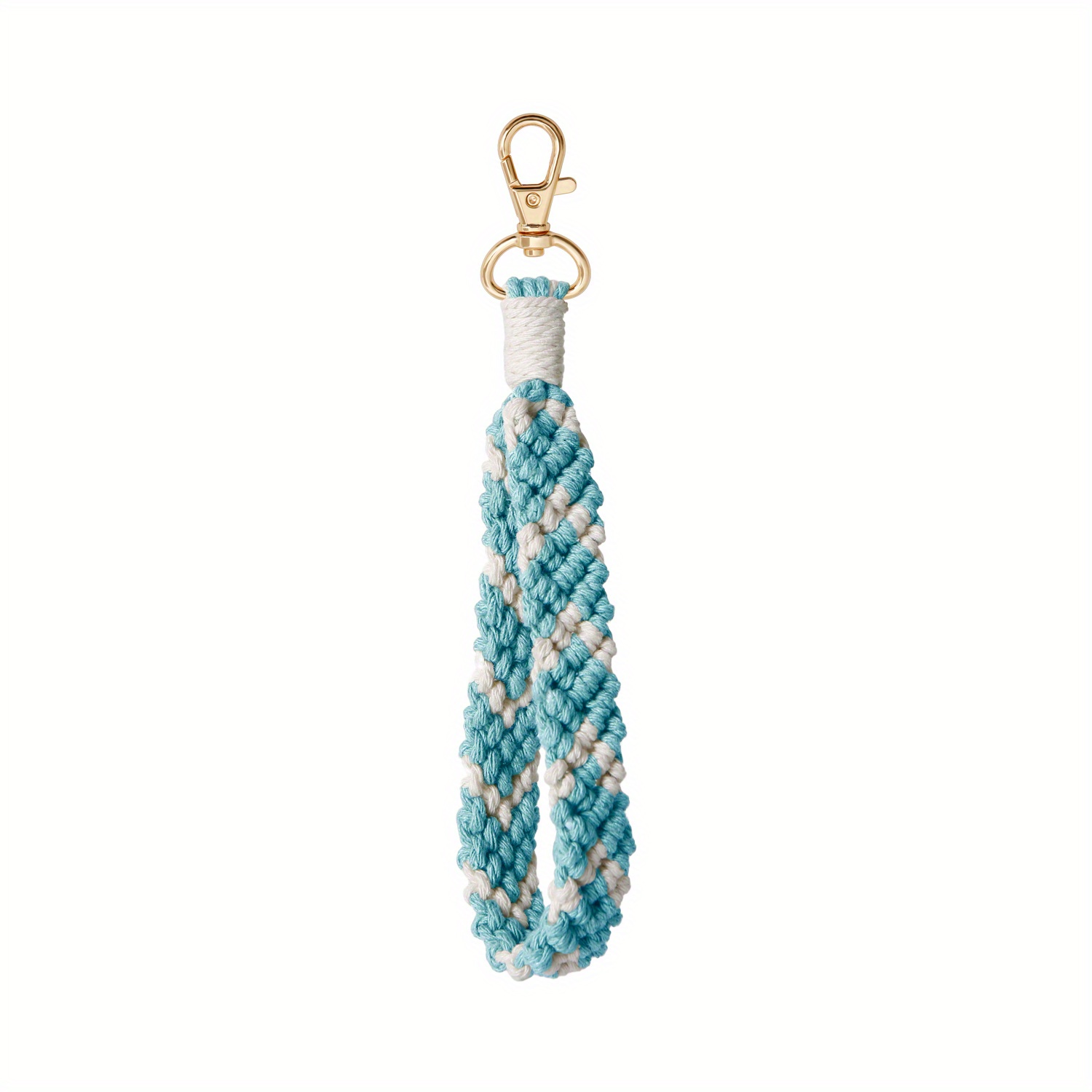  Fishent Braided Wristlet Keychain, Cute Wrist Lanyards