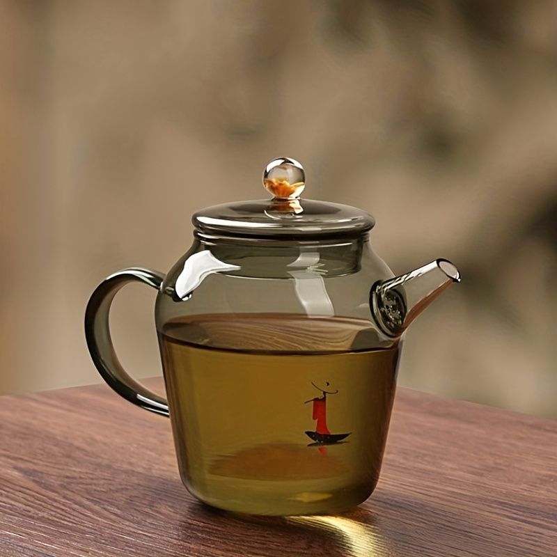 Glass Teapot High Temperature Resistant Teapot Household - Temu