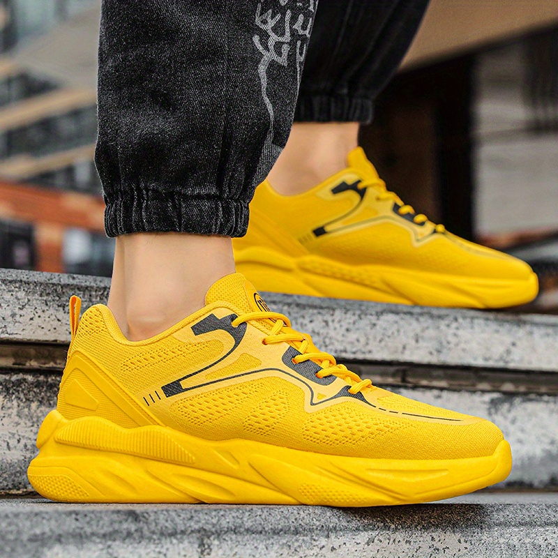 Mens Yellow Shoes.