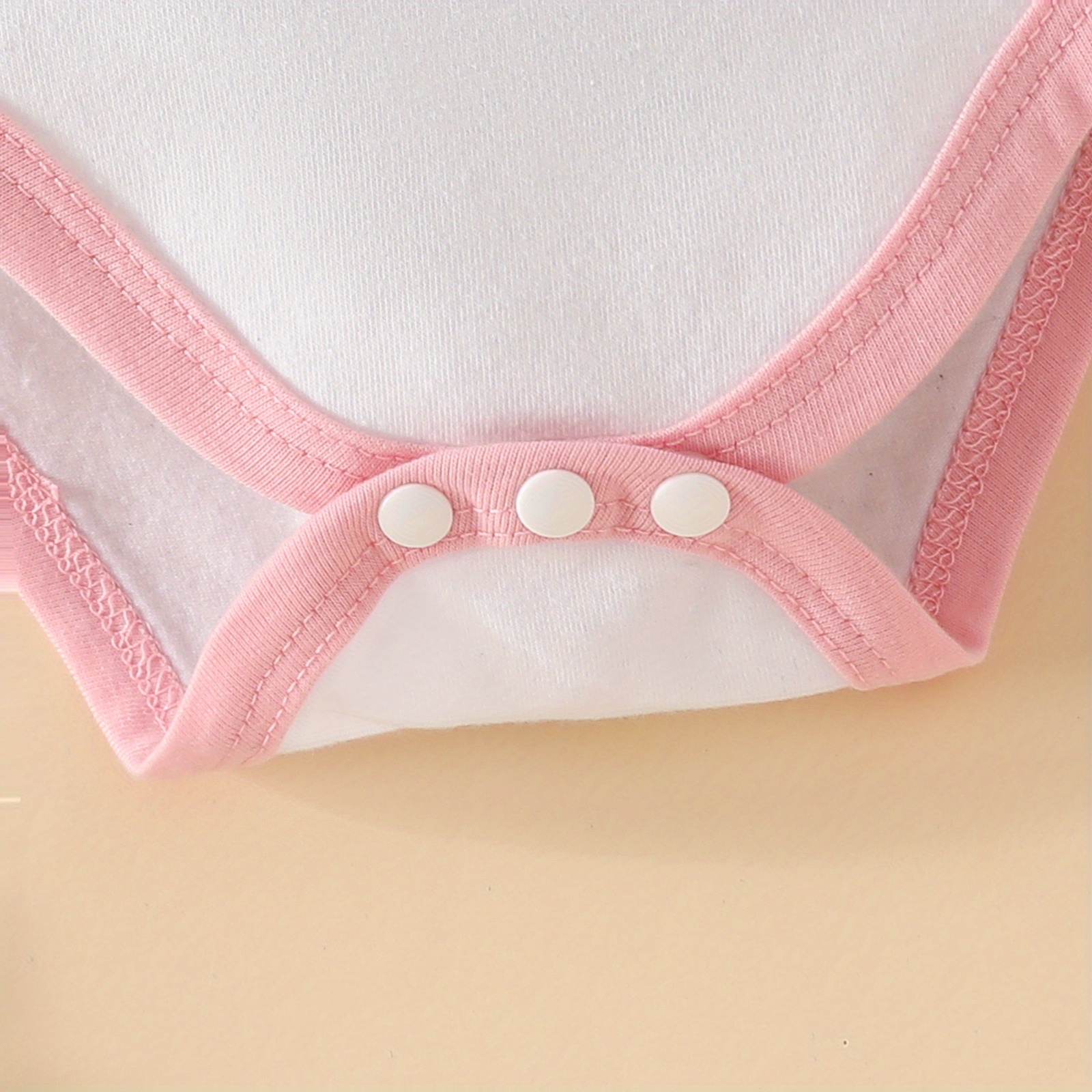 Baby Girls Cute Elephant Letter Graphic Short Sleeve Triangle Romper Shorts Hairband 3pcs Set Mommy s Girl Cute Clothes For Summer details 5