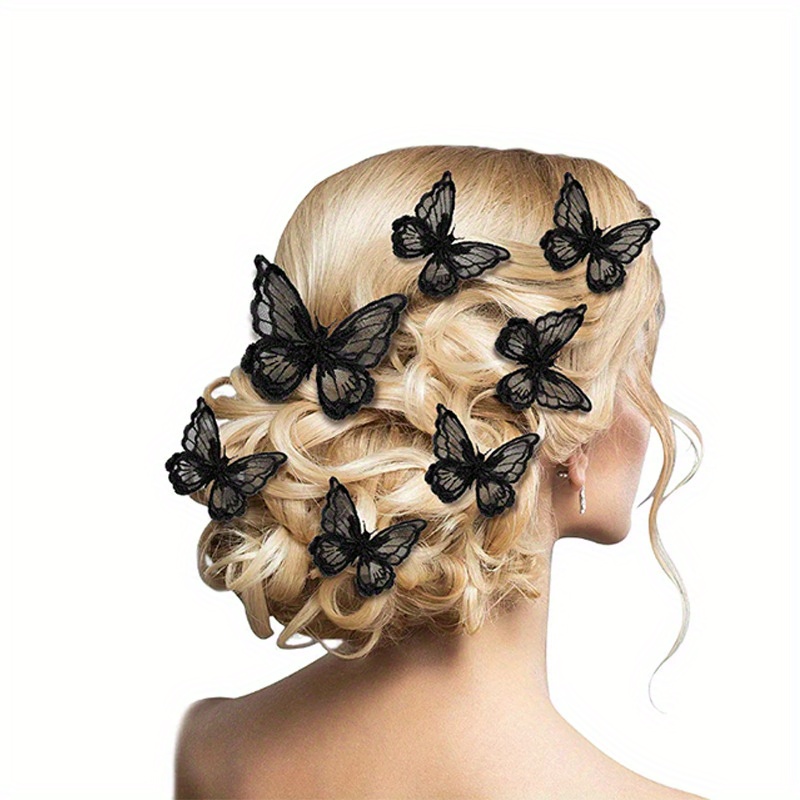 Butterfly Hair Clip 4pcs