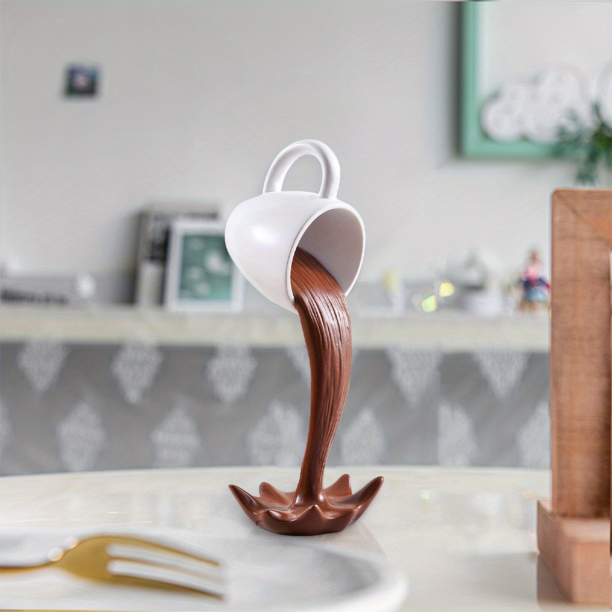 Floating Coffee Cup Ornament