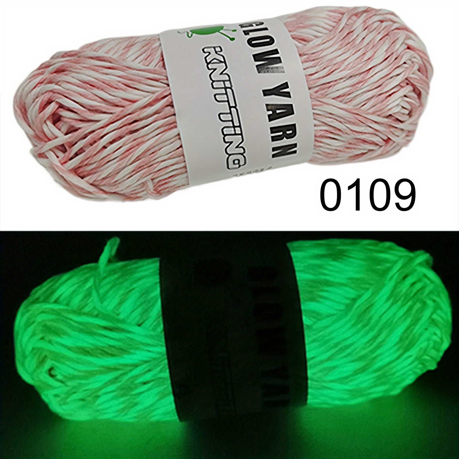 Glow In The Dark Yarn For Crochet Yarn Fluorescent Luminous - Temu Austria
