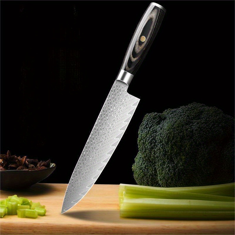 Damascus Knife Set Food safe Kitchen Knife Set Ultra sharp - Temu