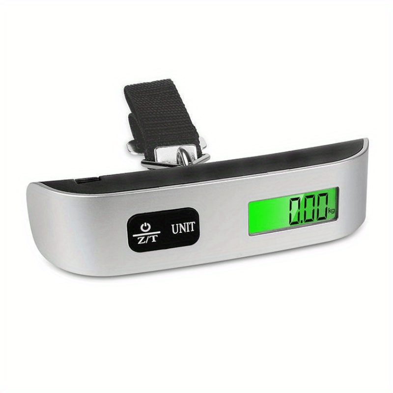 Digital Luggage Scale, 110lbs Hanging Baggage Scale with Backlit LCD  Display, Portable Suitcase Weighing Scale, Travel Luggage Weight Scale,  Strong