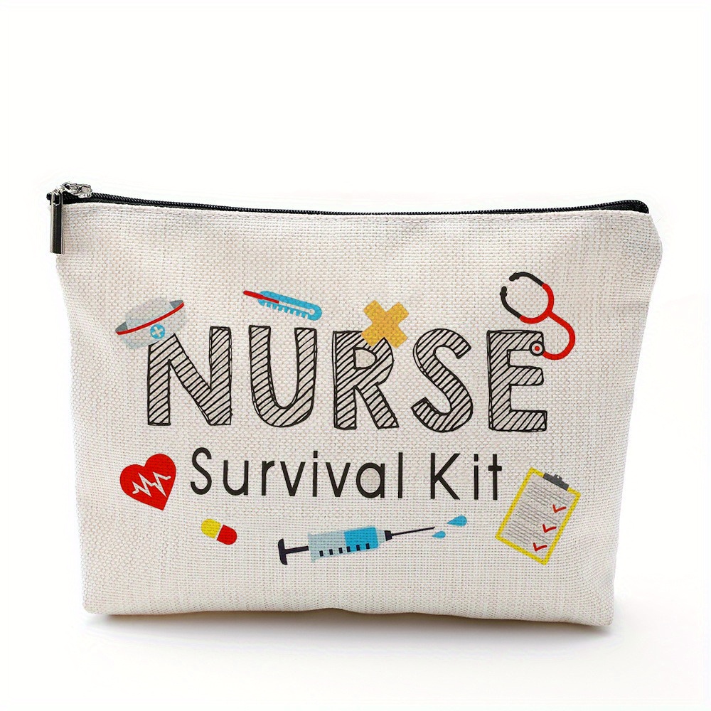 Nurse Makeup Bag Gift Emergency Room Nurse Zipper Bag Icu - Temu