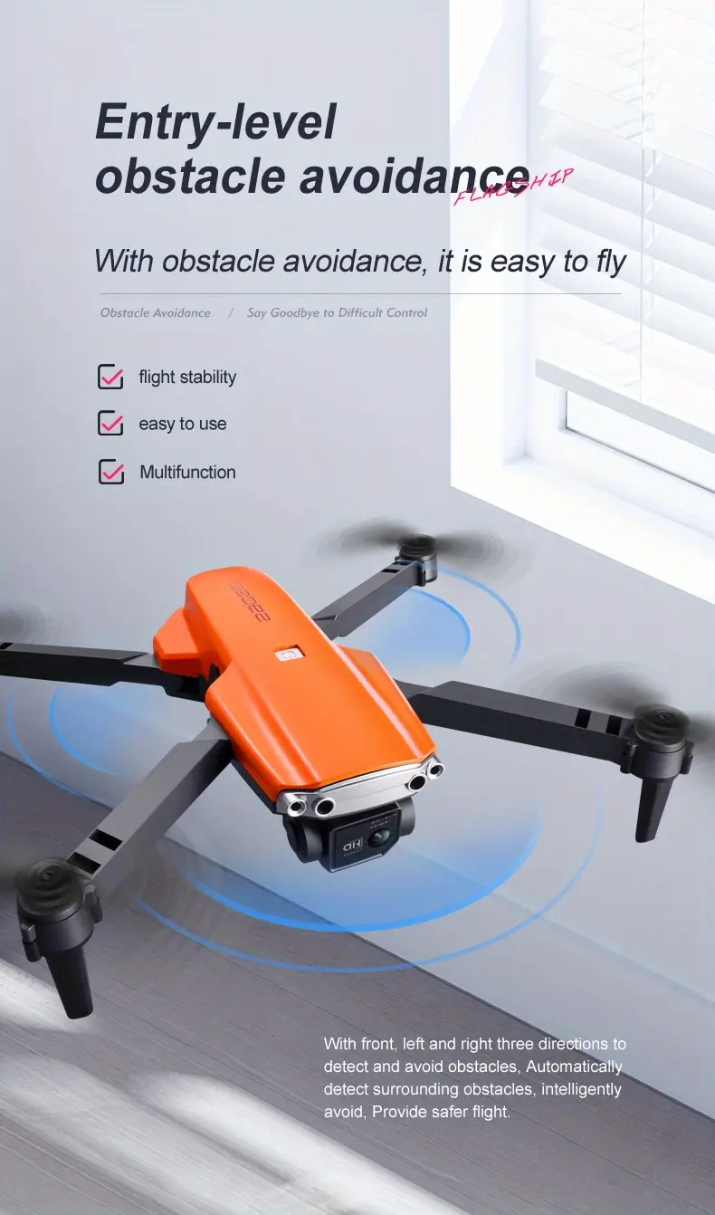 s9000 large size folding drone dual camera hd aerial camera esc camera obstacle avoidance remote control aircraft details 1