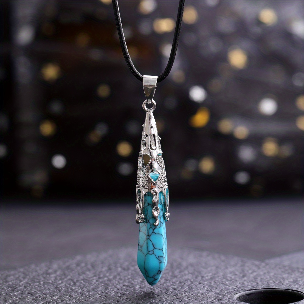 Cheapest Silver Pendant With Turquoise Stone And Tree Pattern,Silver Men/Women Jewelry,,Gift For Her/Him,Women Pendants,Mens Necklaces