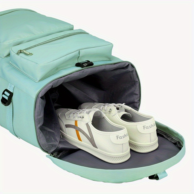 Large Capacity Hiking Backpack Dry Wet Separation Luggage Bag Multi