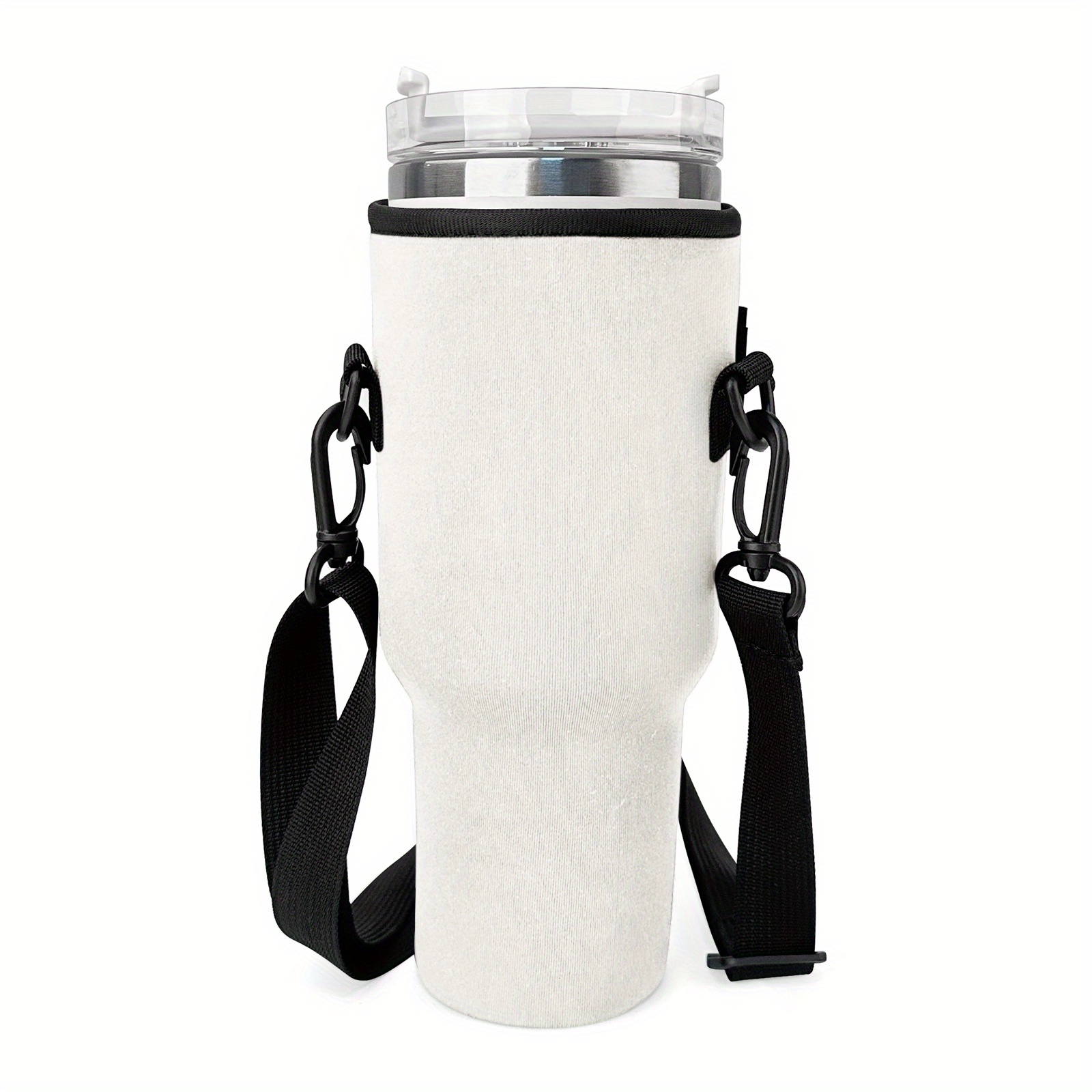 1pc Water Bottle Carrier Holder For 64oz 128oz Tumbler Universal Adjustable  Bottle Cover Strap For Walking Hiking Camping - Sports & Outdoors - Temu  Bulgaria