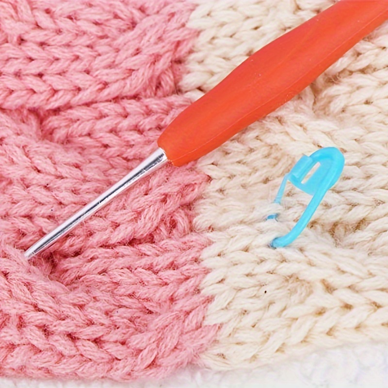 Marcapuntos Marcadores De Puntos Crochet Amigurumi X50 Plast