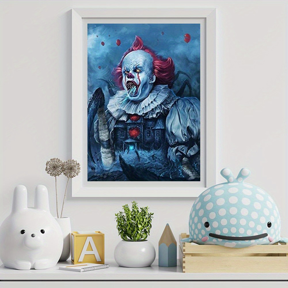 Frameless Diy 5d Artificial Diamond Painting Halloween - Temu