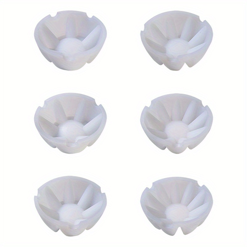 6 Pieces Flower Pour Cup Acrylic Pouring Flower Strainers Pour