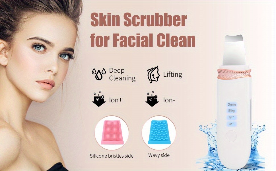 Facial Skin Scrubber Removedor Puntos Negros Limpiador Poros - Temu