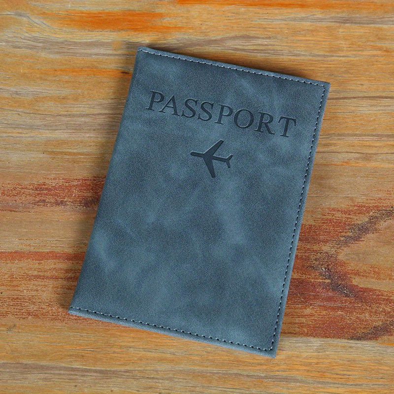 1pc Funda Pasaporte Viaje Titular Tarjeta Crédito Pasaporte - Temu
