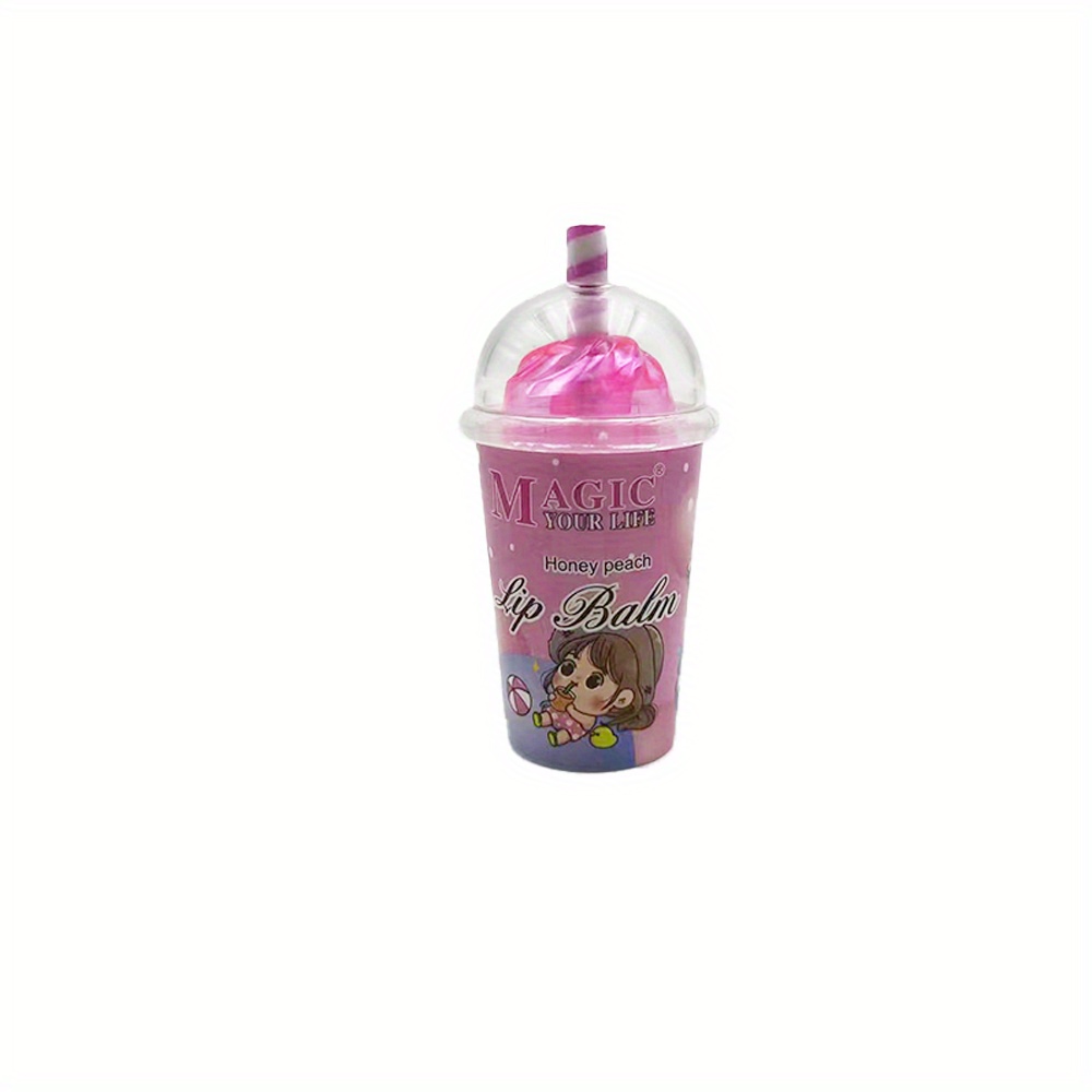 Straw Cup 6 Lipstick Milkshake Lip Glaze