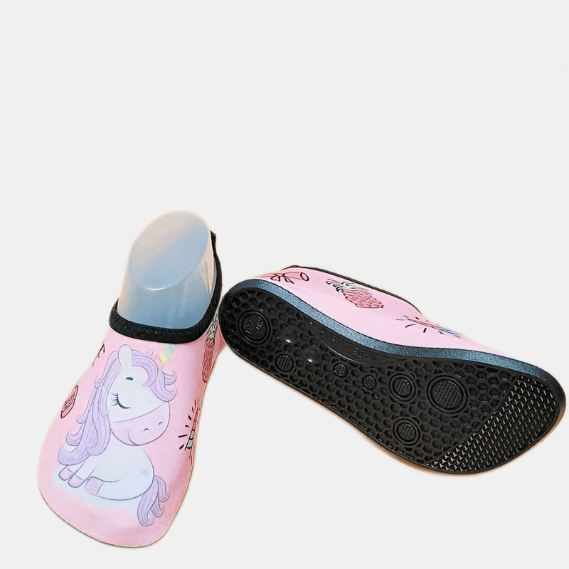 Zapatos De Agua Con Estampado De Unicornio De Dibujos - Temu