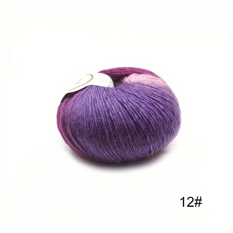 Colored Yarn Hand Knitting Yarn Crochet Yarn Crocheting - Temu