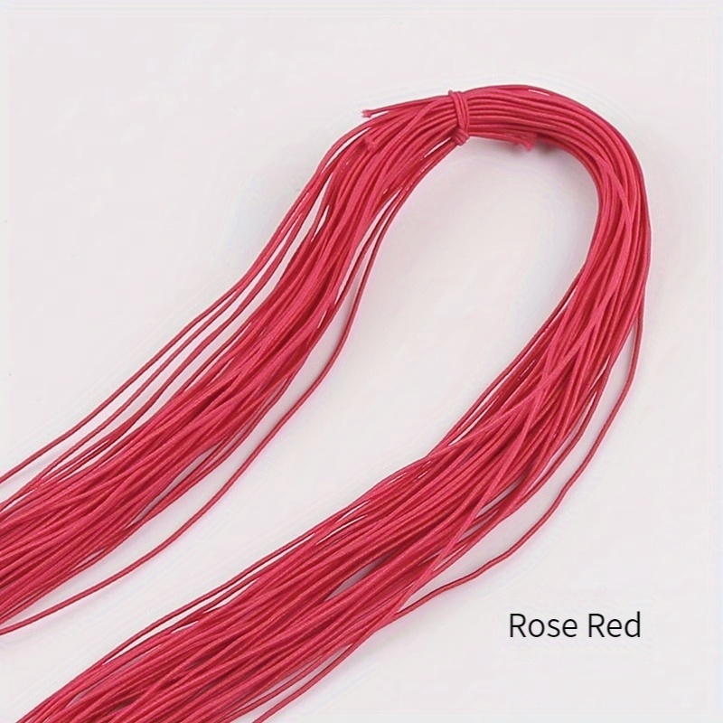 1roll Beads Hand String Rope Core Elastic Line Text Play Line Rubber Band  Elastic Line Wear Resistant Imported Elastic Core Handmade Beaded Rope, Free Shipping On Items Shipped From Temu