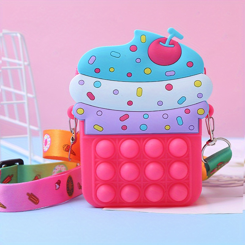 Zaino Termico Cool Backpack Ice Cream+Portachiavi Rainbow in regalo - Tutete