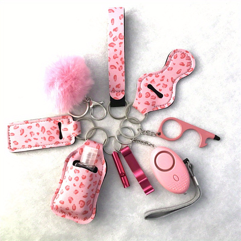 Keychain, Safety Keychain Set for Woman Girls Kids Students Gift