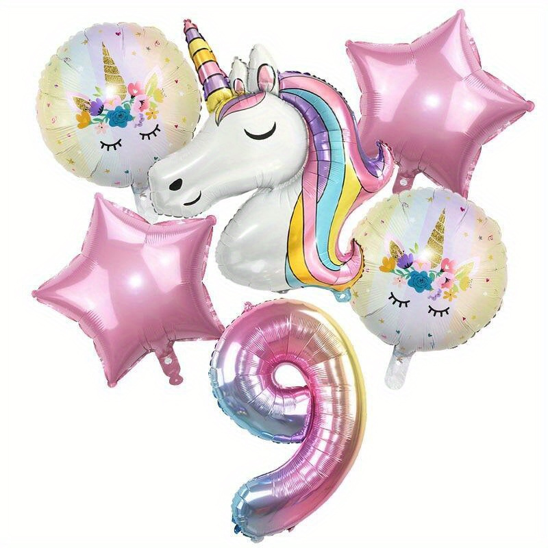 Bouquet de ballons Licorne