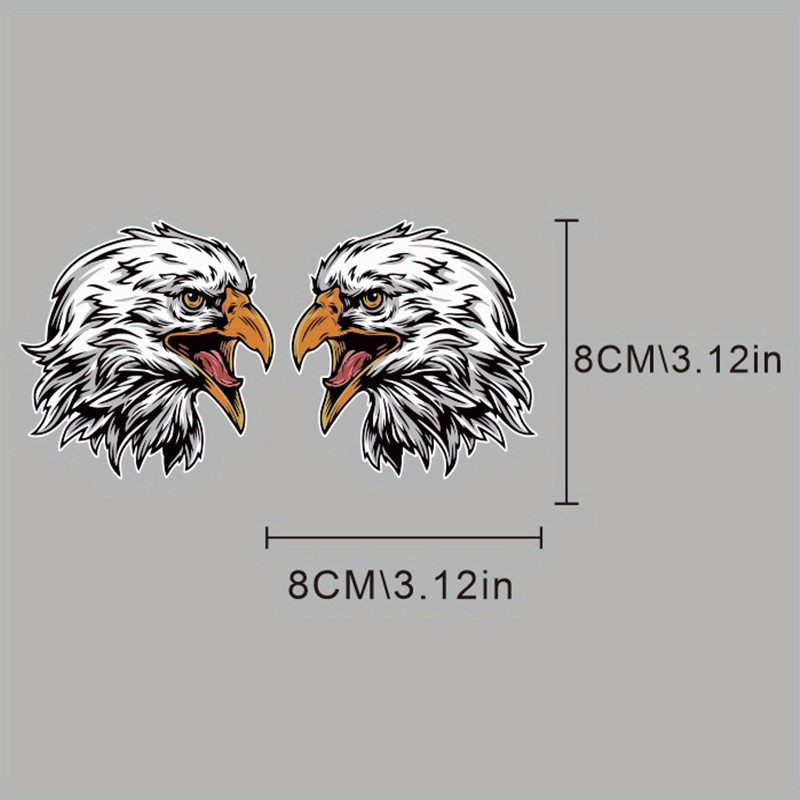 Personnalité aigle créatif chapeau autocollant moto casque - Temu France