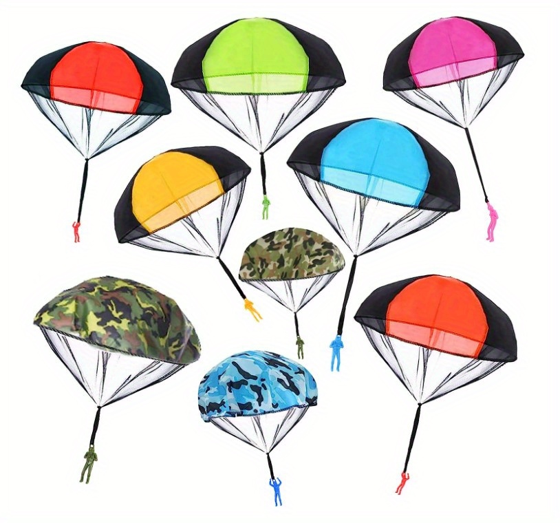 Parachute Toy Throwing Parachute Outdoor Temu New Zealand