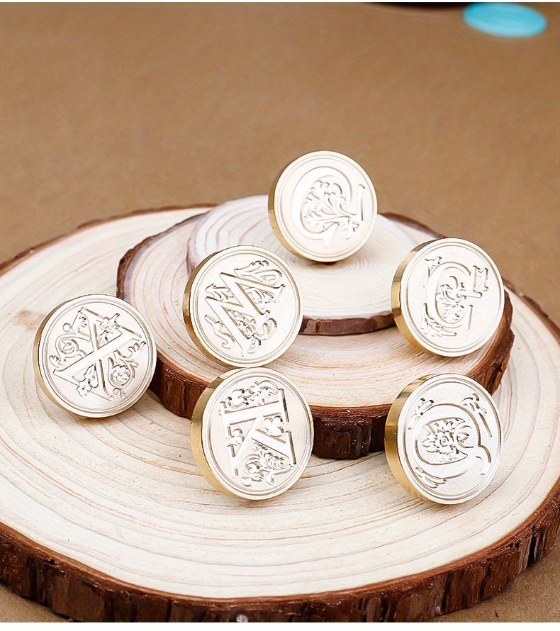 Letter Lz Wax Seal Stamp Vintage Retro Temu