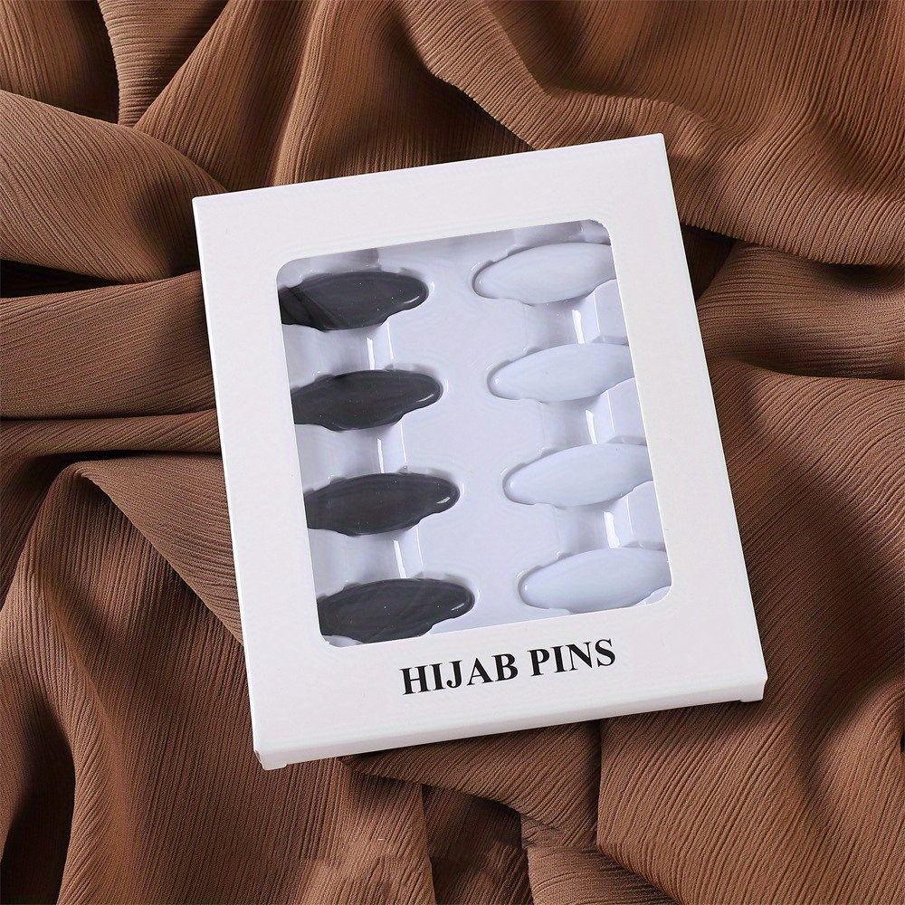 Hijab Pin Set Long Needle Safety Headscarf Pin Jewelry - Temu