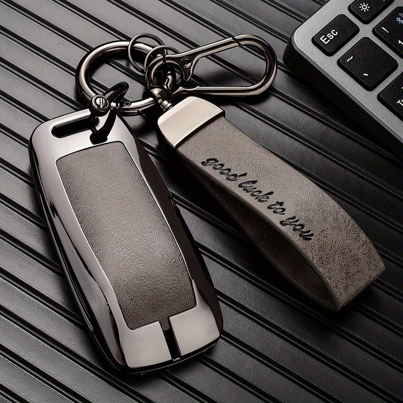 Key Fob Cover Smart Key Fob Case Key Mercedes - Temu