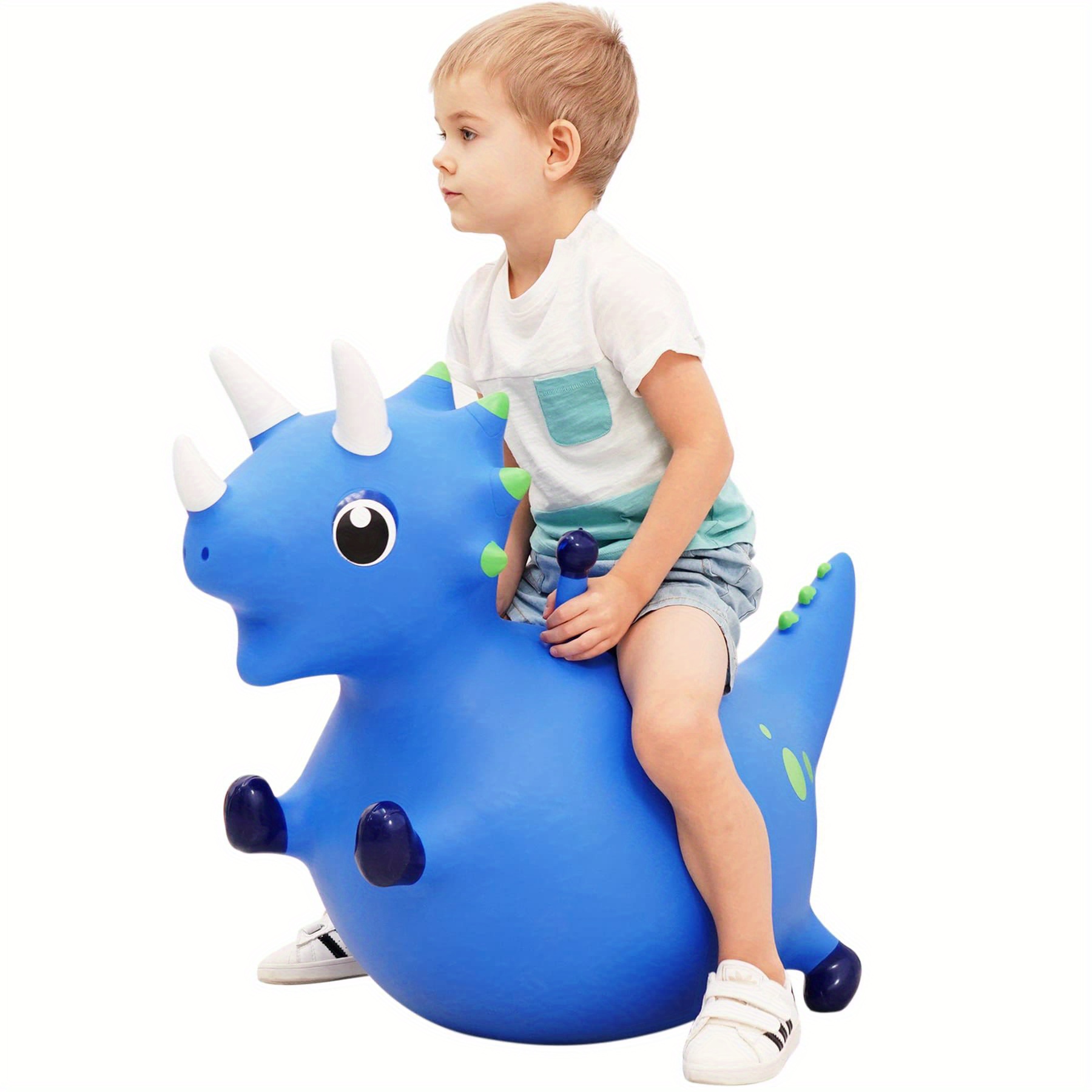 Bouncy Cow, Peluche Inflable Saltarín, Animales Saltarines Rebote