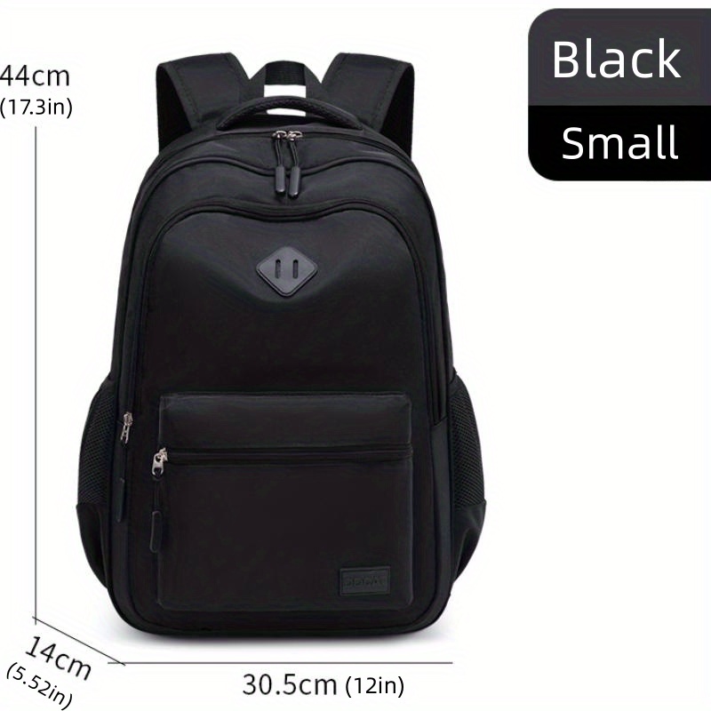 Large black hotsell school backpack