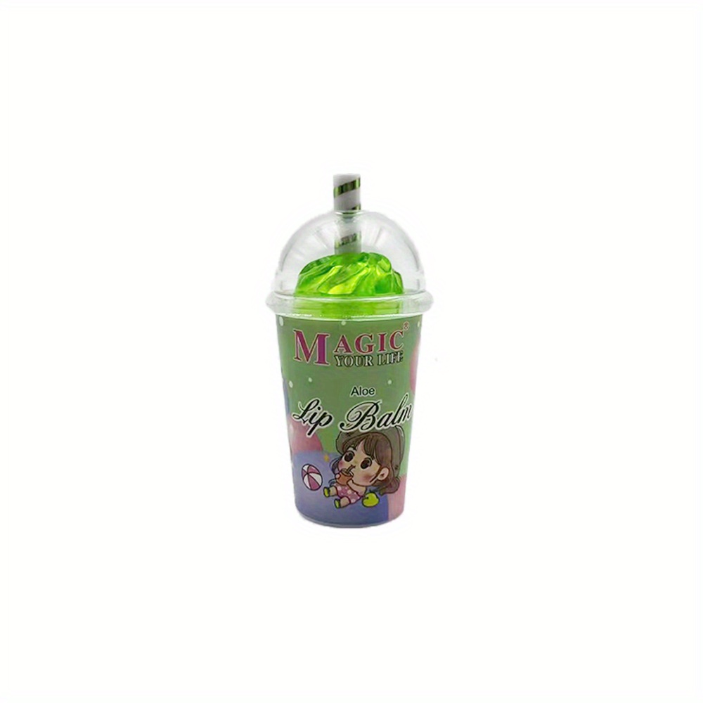 Straw Cup 6 Lipstick Milkshake Lip Glaze