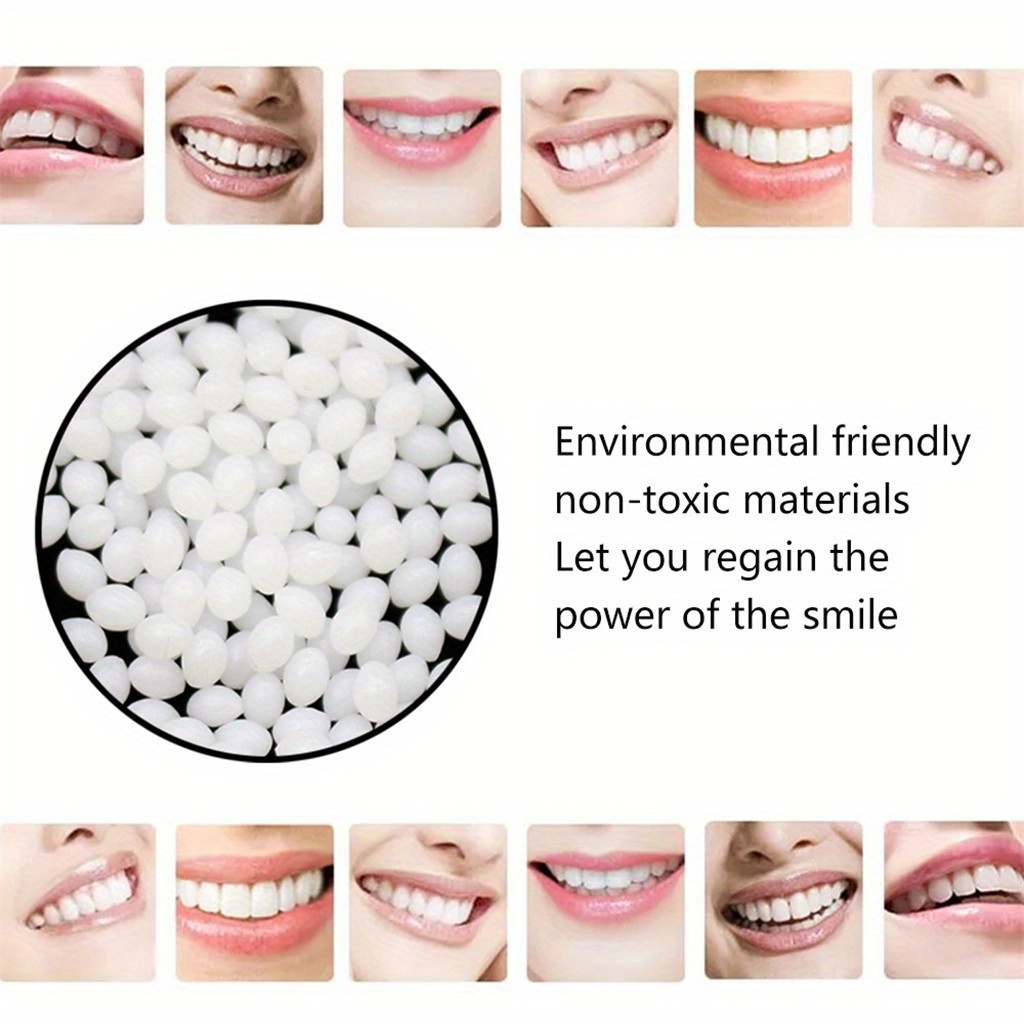 11pcs / set Kit de reparación dental dientes falsos de - Temu
