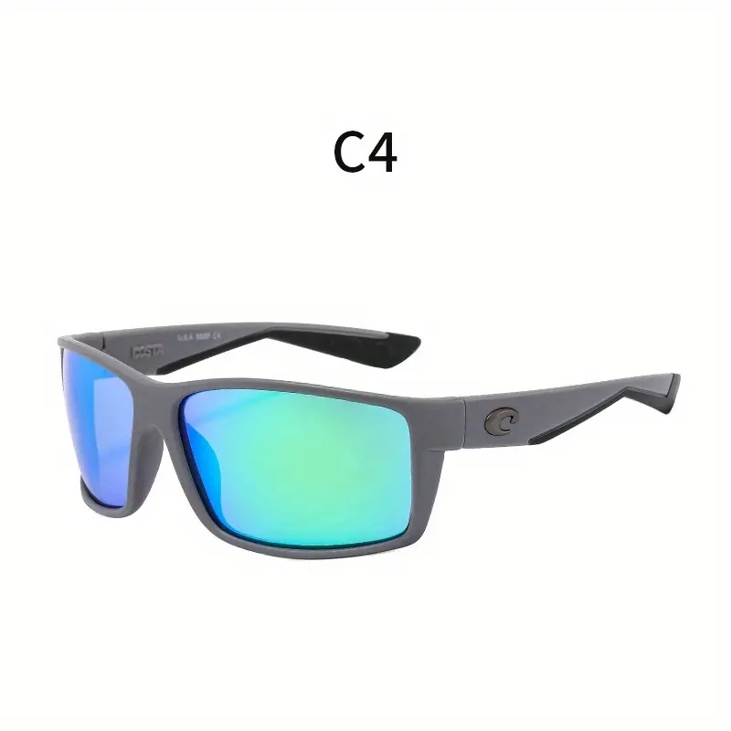 1pc Gafas De Sol Deportivas Polarizadas Para Hombres, Gafas De Sol Unisex  Para Conducir, Pescar, Andar En Bicicleta De Montaña, Con Paño De Vidrio, Compra En Temu Y Empieza A Ahorrar